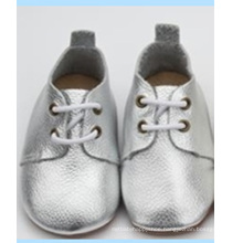 latest baby genuine leather soft sole casual prewalker oxford shoes